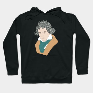 Ludwig Van Beethoven - portrait Hoodie